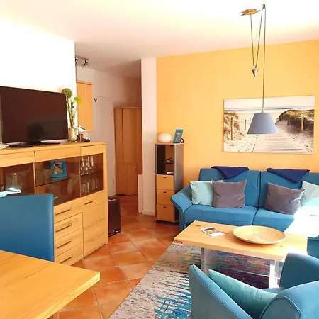 7 Im Fischerhaus Wintergarten Und Terrasse Mit Strandkorb Apartment