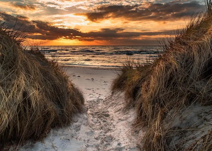 7 Im Fischerhaus Wintergarten Und Terrasse Mit Strandkorb