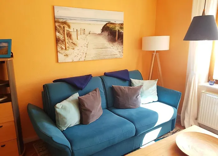 7 Im Fischerhaus Wintergarten Und Terrasse Mit Strandkorb * Sellin (Rugen)