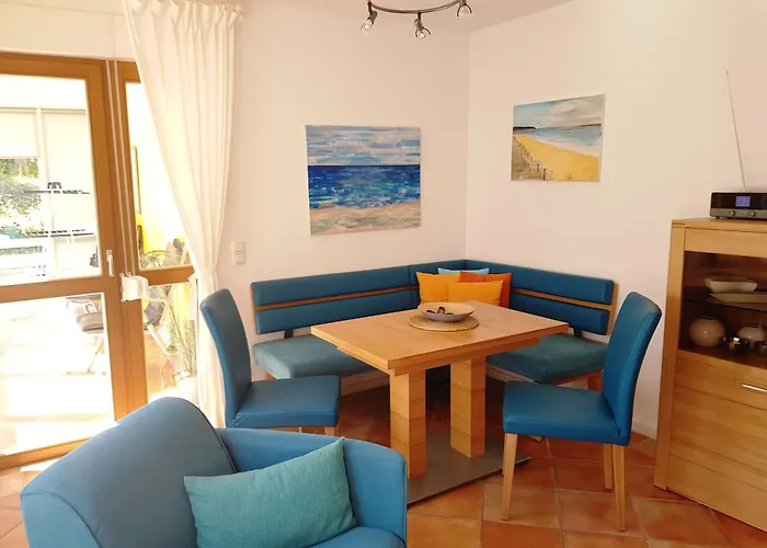 7 Im Fischerhaus Wintergarten Und Terrasse Mit Strandkorb